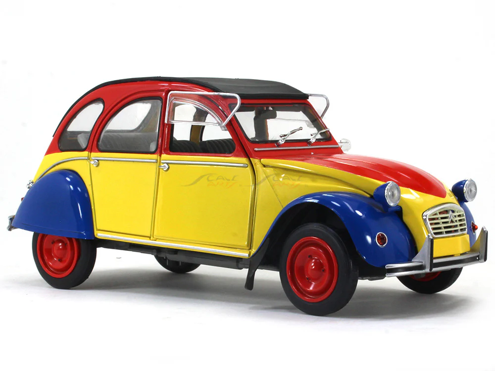 1985 Citroen 2CV6 Anise 1:18 Solido diecast Scale Model car - Image 6