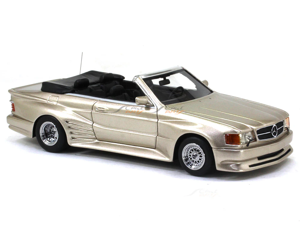 1985 Mercedes-Benz 500 SEC Koenig Specials Cabriolet 1:43 Neo Scale Model Car - Image 6