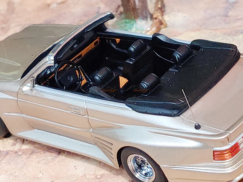1985 Mercedes-Benz 500 SEC Koenig Specials Cabriolet 1:43 Neo Scale Model Car - Image 7
