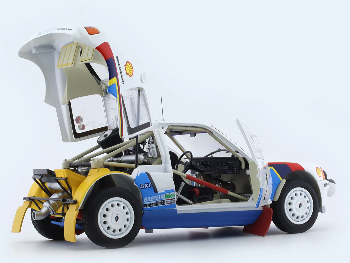 1985 Peugeot 205 T16 Winner Monte Carlo 1:18 Norev diecast scale model car collectible - Image 11
