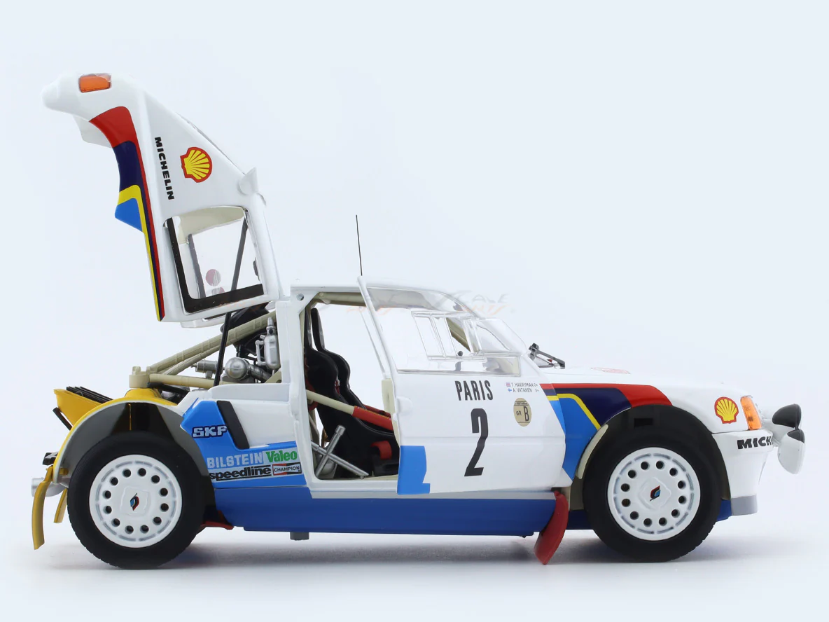 1985 Peugeot 205 T16 Winner Monte Carlo 1:18 Norev diecast scale model car collectible - Image 12