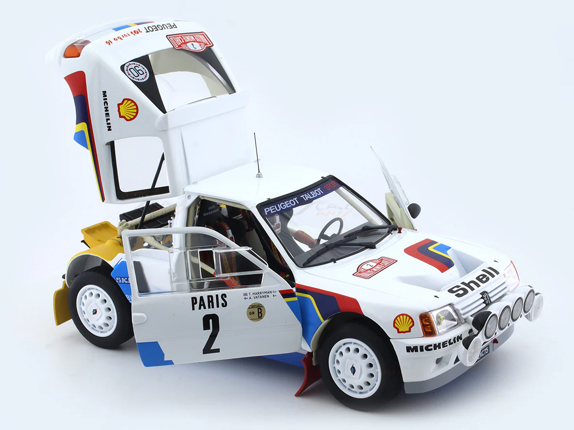 1985 Peugeot 205 T16 Winner Monte Carlo 1:18 Norev diecast scale model car collectible - Image 17