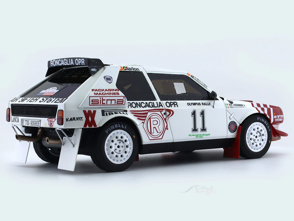 1986 Lancia Delta S4 Gr. B 1:18 Ottomobile Scale Model collectible - Image 4