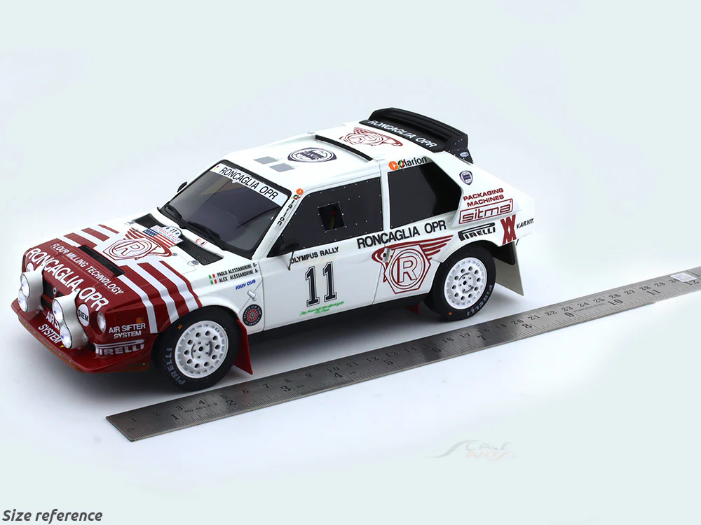 1986 Lancia Delta S4 Gr. B 1:18 Ottomobile Scale Model collectible - Image 9