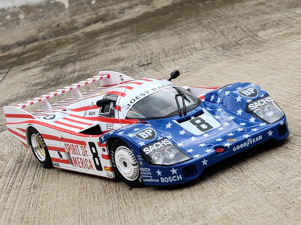1986 Porsche 956 LH 3rd 24H LeMans 1:18 Solido diecast Scale Model Car - Image 11