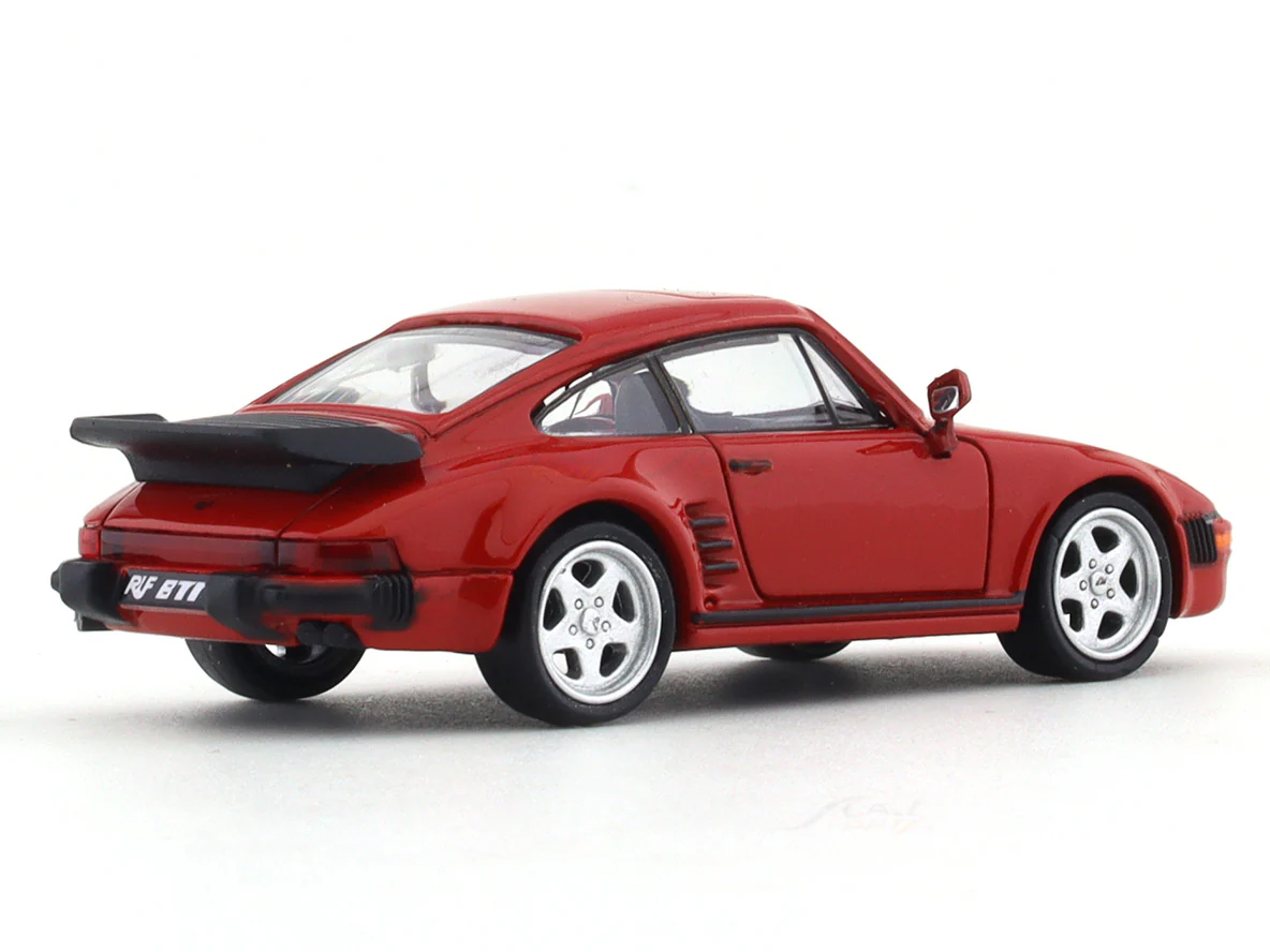 1986 Porsche RUF BTR Slantnose Guards red 1:64 Para64 diecast scale model car - Image 4