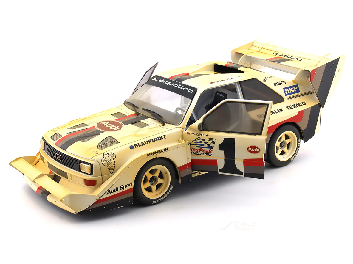1987 Audi Sport quattro S1 E2 Walter Rohrl 1:18 CMR diecast Scale Model car collectible - Image 4