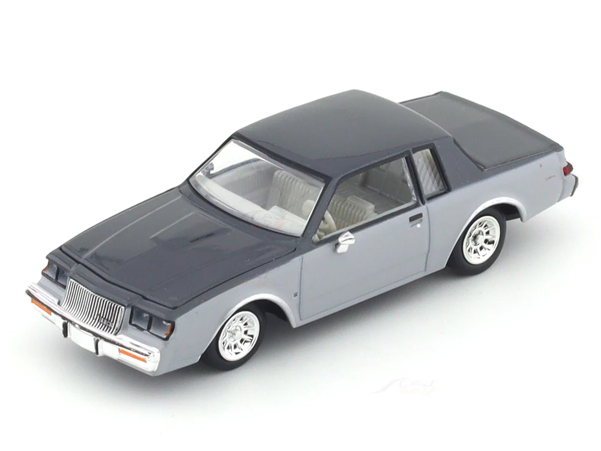 1987 Buick Regal T Type grey 1:64 M2 Machines diecast scale car collectible - Image 8