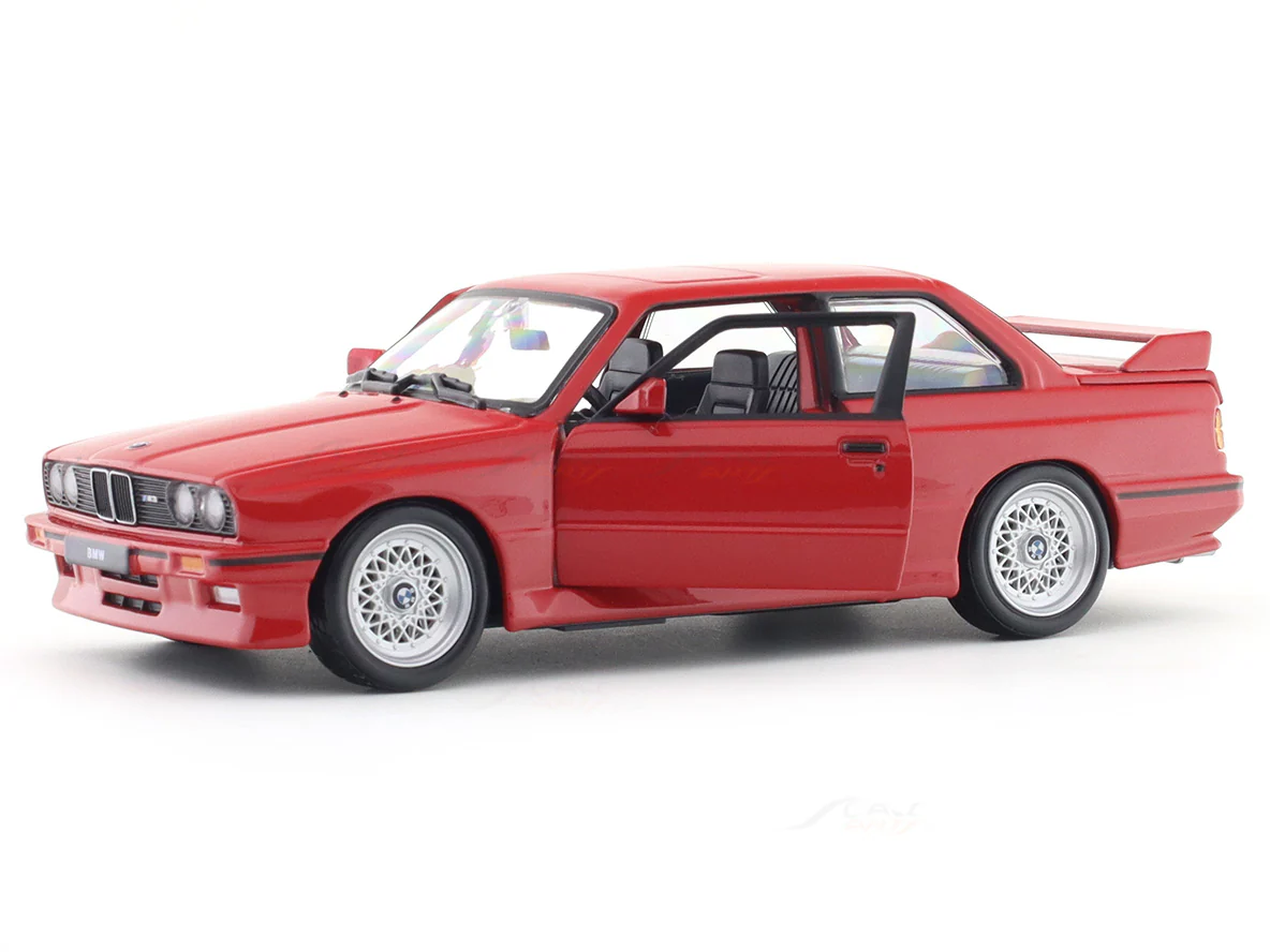 1988 BMW 3 Series M3 E30 red 1:24 Bburago licensed diecast Scale Model car - Image 8