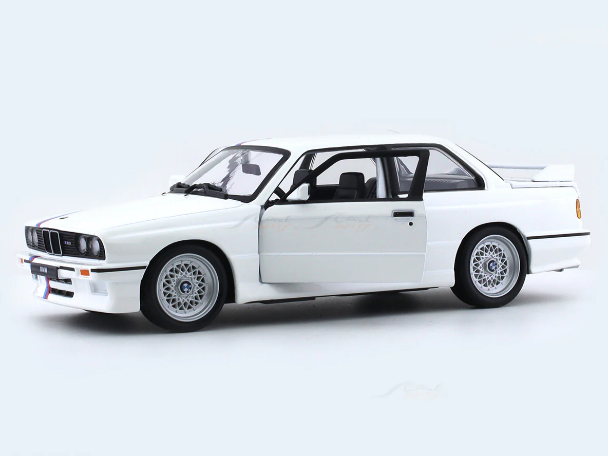 1988 BMW 3 Series M3 E30 White 1:24 Bburago licensed diecast Scale Model car - Image 7