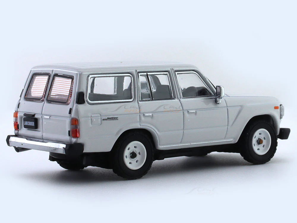 1988 Toyota Land Cruiser 60 GX white 1:64 Hobby Japan diecast scale model - Image 4