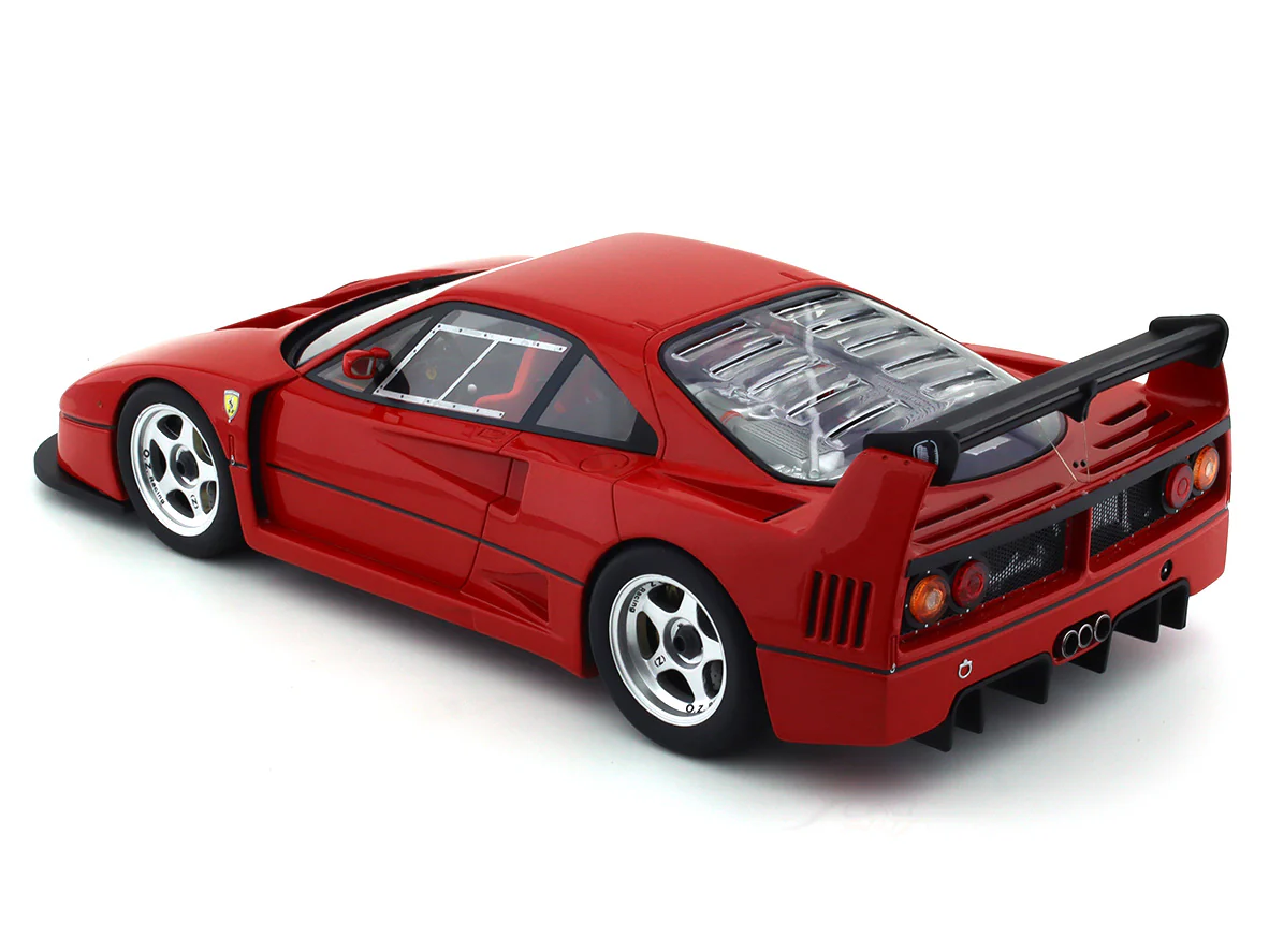 1989 Ferrari F40 LM Red 1:18 GT Spirit Scale Model collectible - Image 8