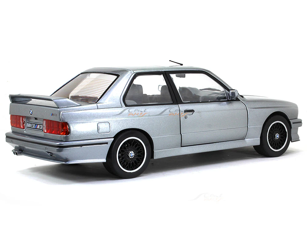 1990 BMW M3 E30 gray 1:18 Solido diecast Scale Model car - Image 4