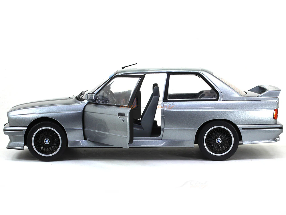 1990 BMW M3 E30 gray 1:18 Solido diecast Scale Model car - Image 8