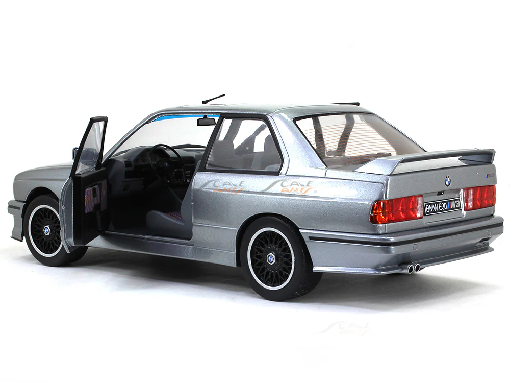 1990 BMW M3 E30 gray 1:18 Solido diecast Scale Model car - Image 9