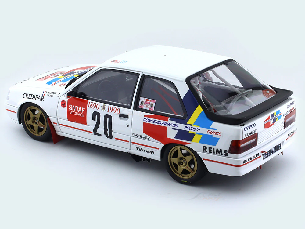 1990 Peugeot 309 Gr.A 1:18 Ottomobile Scale Model collectible - Image 8