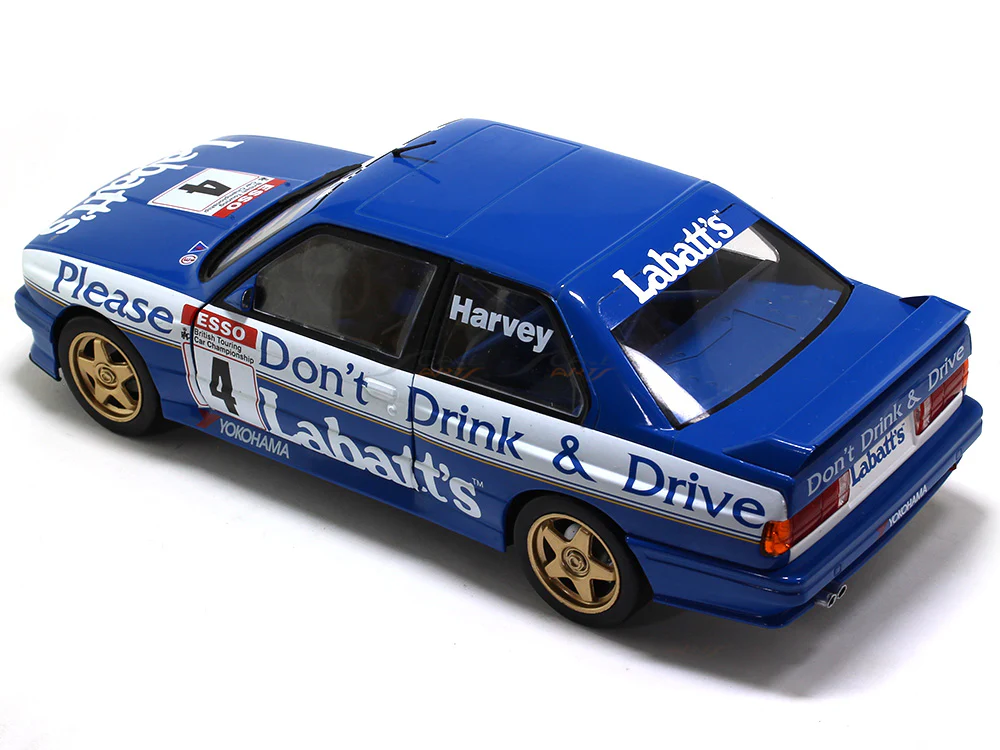 1991 BMW E30 M3 BTCC 1:18 Solido scale model car collectible - Image 14