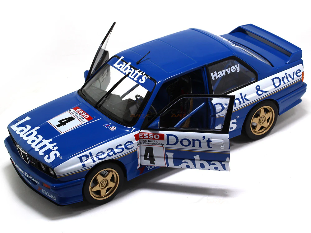 1991 BMW E30 M3 BTCC 1:18 Solido scale model car collectible - Image 15