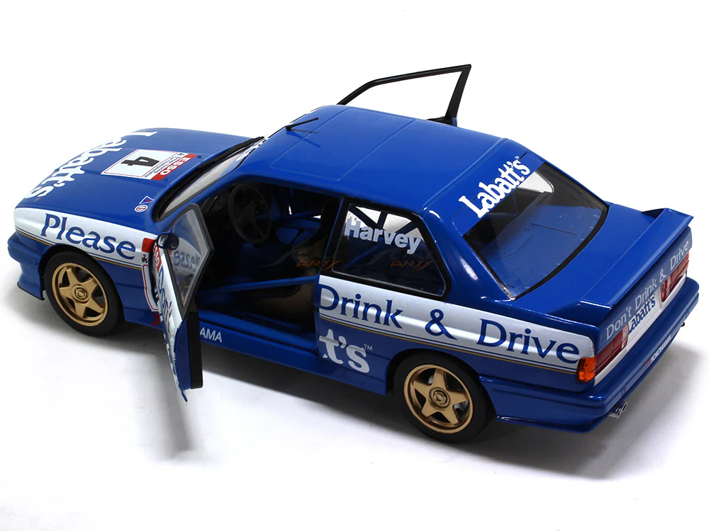 1991 BMW E30 M3 BTCC 1:18 Solido scale model car collectible - Image 16