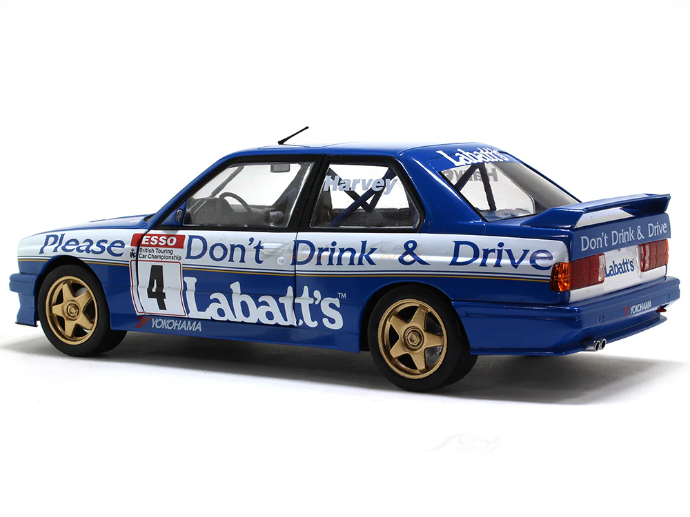 1991 BMW E30 M3 BTCC 1:18 Solido scale model car collectible - Image 3