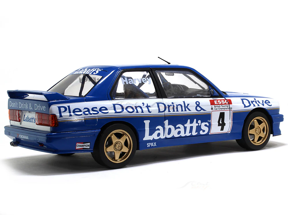 1991 BMW E30 M3 BTCC 1:18 Solido scale model car collectible - Image 4