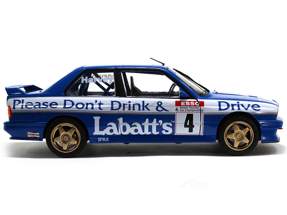 1991 BMW E30 M3 BTCC 1:18 Solido scale model car collectible - Image 5