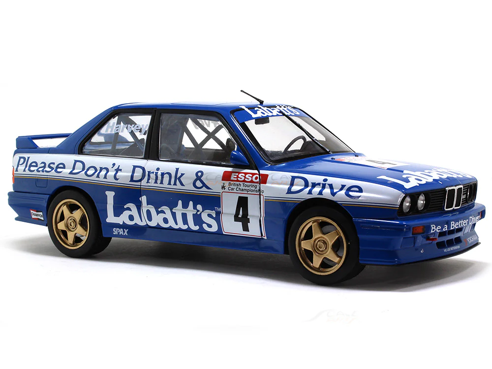 1991 BMW E30 M3 BTCC 1:18 Solido scale model car collectible - Image 6