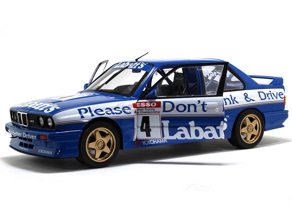 1991 BMW E30 M3 BTCC 1:18 Solido scale model car collectible - Image 7