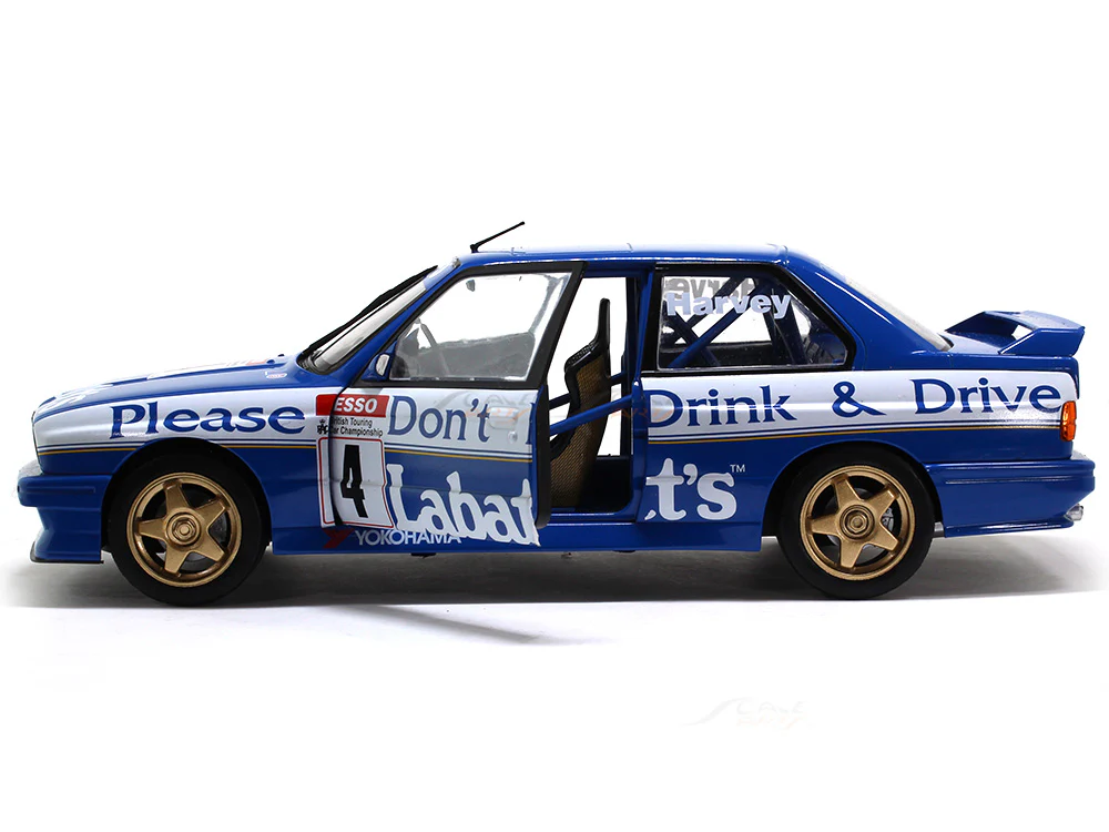1991 BMW E30 M3 BTCC 1:18 Solido scale model car collectible - Image 8