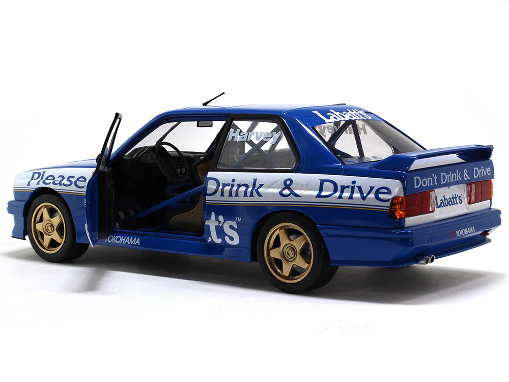 1991 BMW E30 M3 BTCC 1:18 Solido scale model car collectible - Image 9
