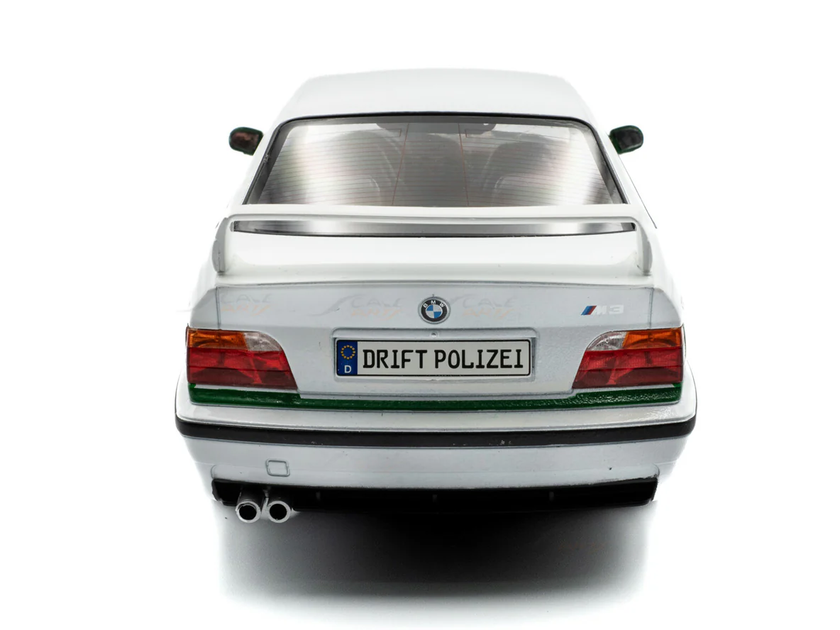 1991 BMW E36 M3 Coupe POLIZEI 1:18 Solido Licensed Diecast Scale Model Car Collectible - Image 5