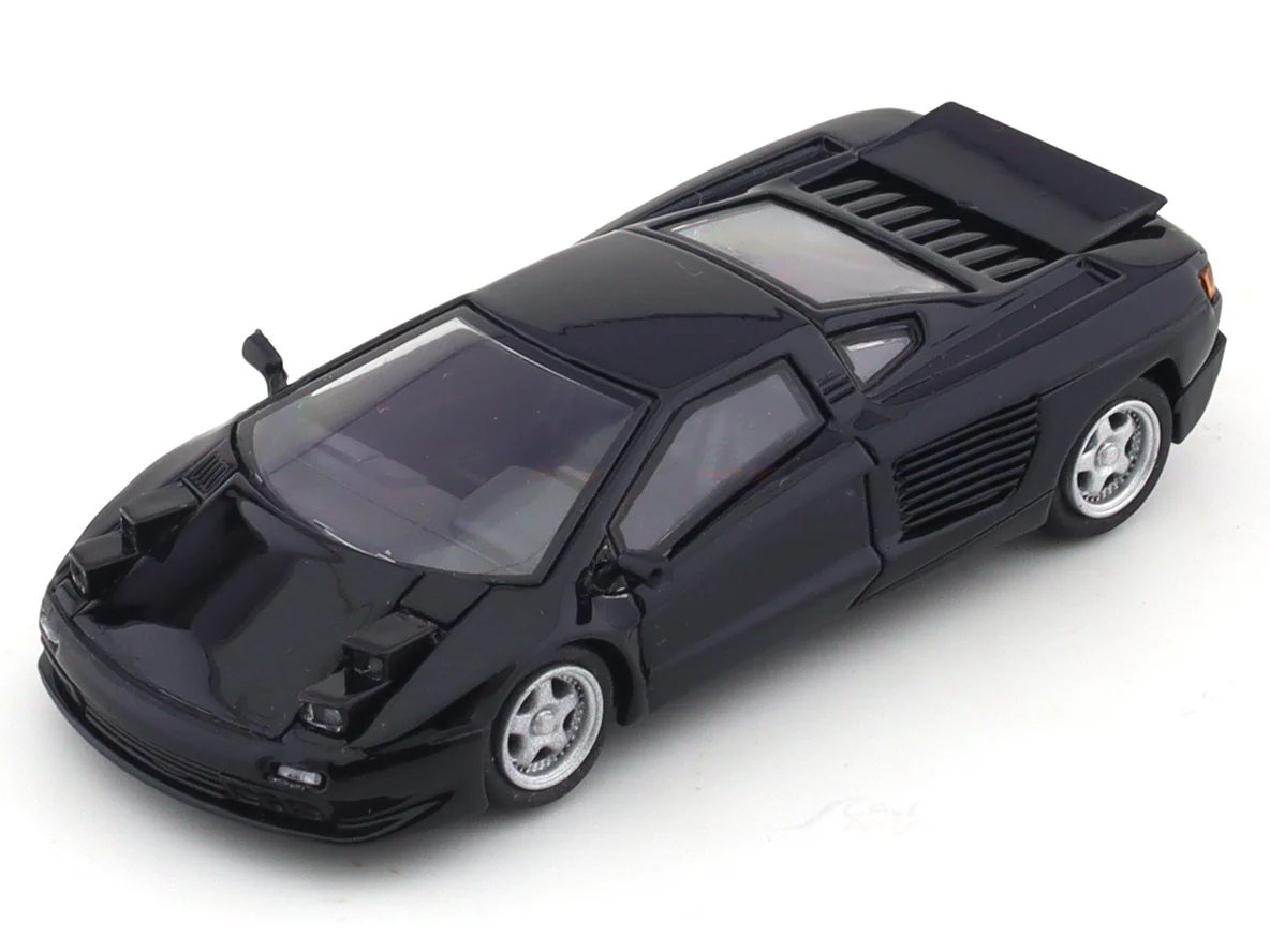 1991 Cizeta-Moroder V16T black 1:64 Para64 diecast scale model car - Image 7