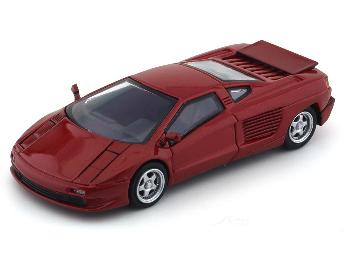 1991 Cizeta-Moroder V16T Rosso Diablo 1:64 Para64 diecast scale model car - Image 7