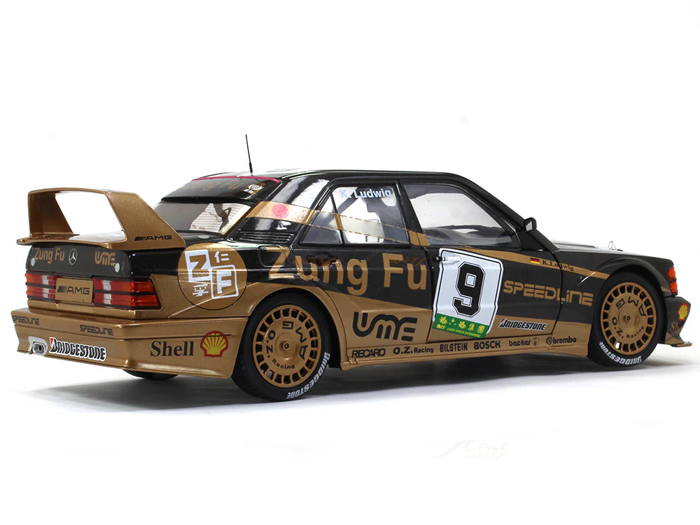 1991 Mercedes-Benz 190E 2.5-16 Evolution II Zung Fu 1:18 Solido diecast scale model - Image 4