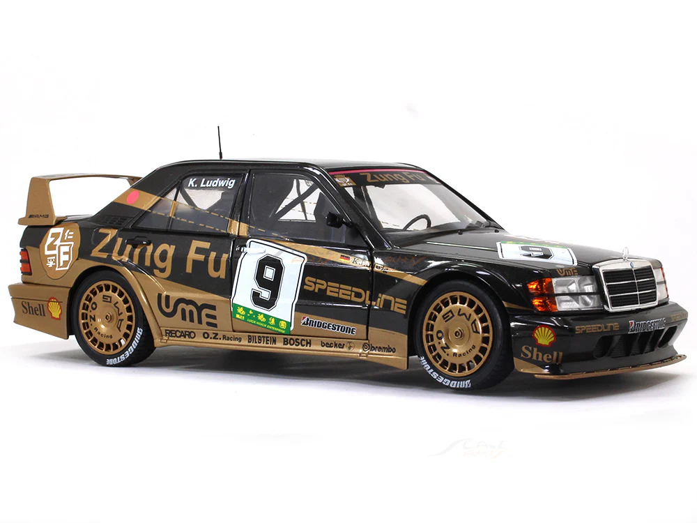 1991 Mercedes-Benz 190E 2.5-16 Evolution II Zung Fu 1:18 Solido diecast scale model - Image 6