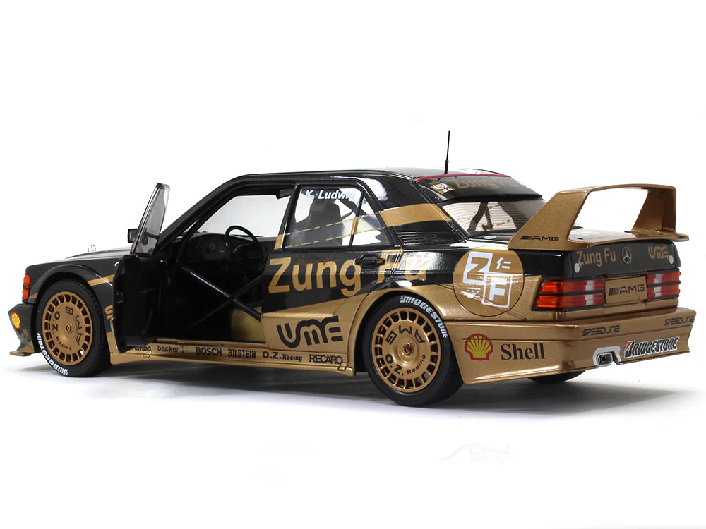 1991 Mercedes-Benz 190E 2.5-16 Evolution II Zung Fu 1:18 Solido diecast scale model - Image 9