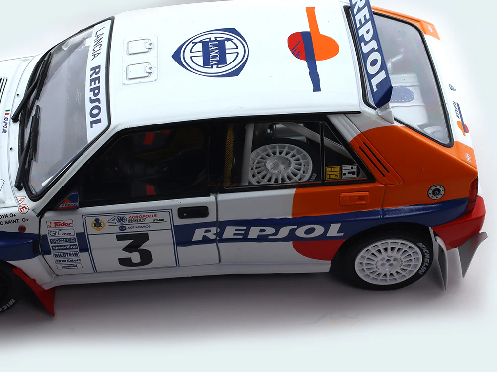 1993 Lancia Delta HF Integrale Rally Acropolis 1:18 Solido diecast Scale Model collectible - Image 20