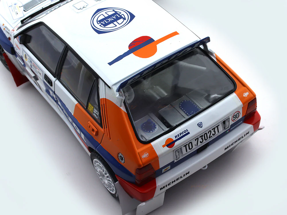 1993 Lancia Delta HF Integrale Rally Acropolis 1:18 Solido diecast Scale Model collectible - Image 21