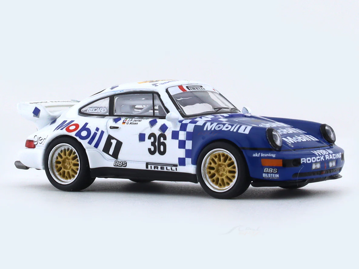1993 Porsche 911 RSR 3.8 1:64 Tarmac Works x Schuco diecast scale model collectible - Image 6