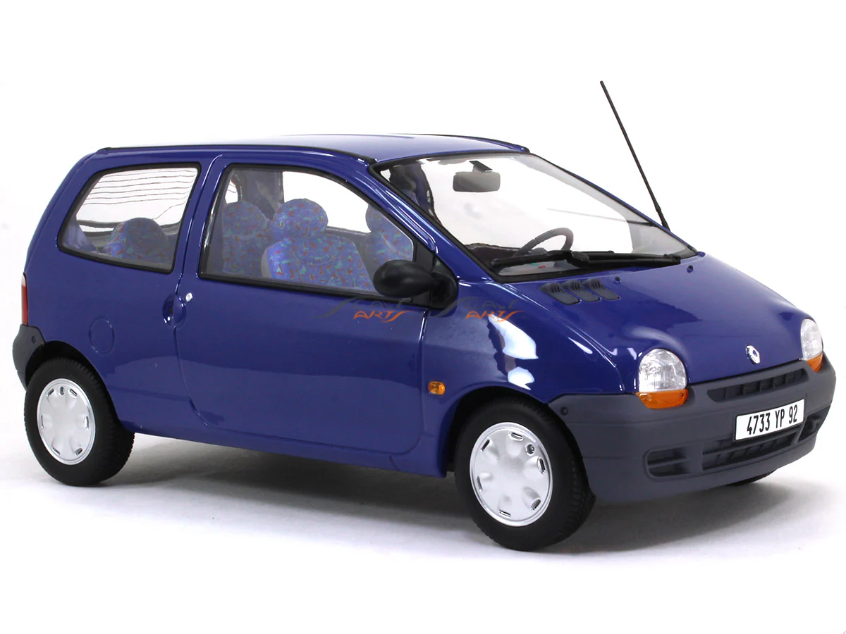 1993 Renault Twingo blue 1:18 Norev scale diecast collectible model - Image 6