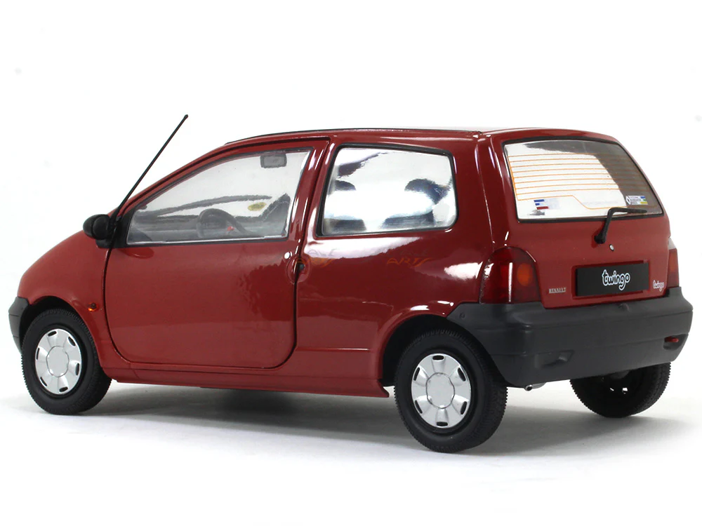 1993 Renault Twingo MK I red 1:18 Solido diecast Scale Model car - Image 3