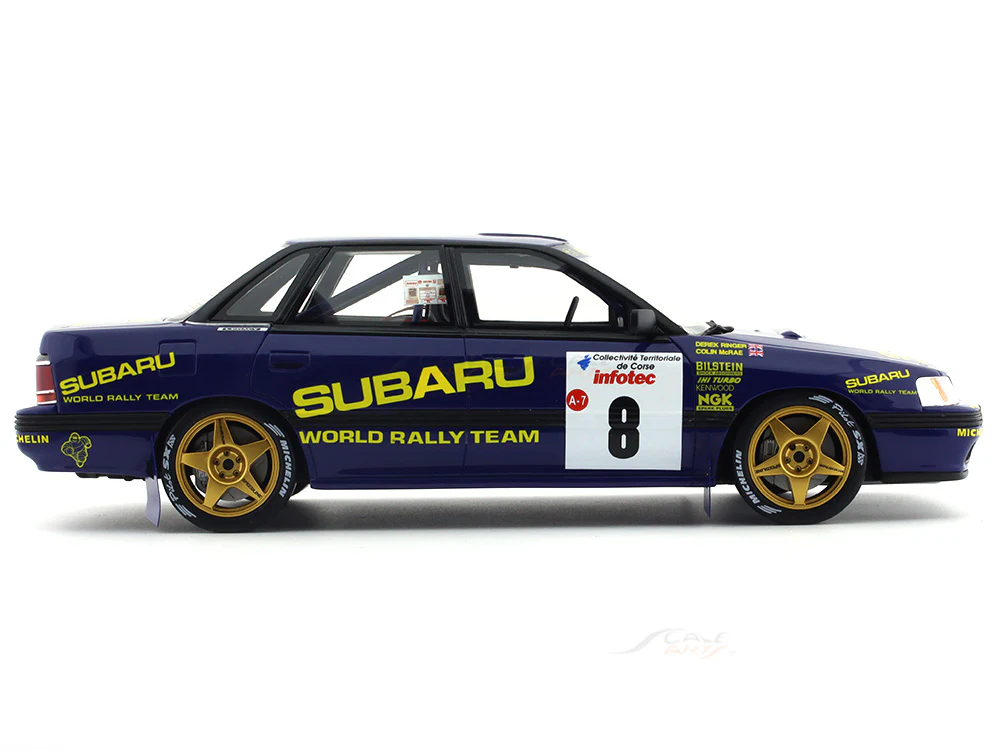 1993 Subaru Legacy RS Gr.A 1:18 Ottomobile Scale Model collectible - Image 5