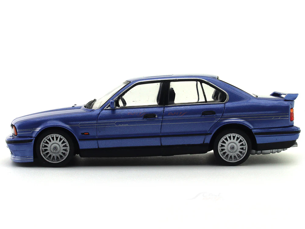 1994 BMW Alpina E34 B10 BiTurbo blue 1:43 Solido diecast scale model car - Image 2