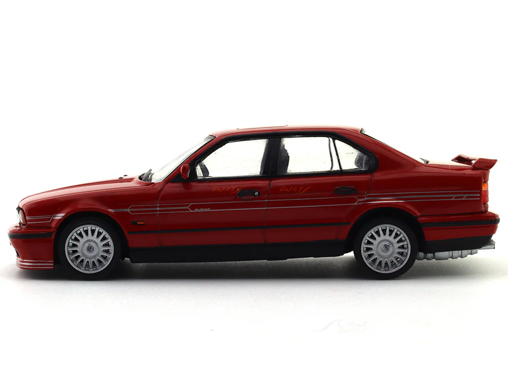1994 BMW Alpina E34 B10 BiTurbo red 1:43 Solido diecast scale model car - Image 2