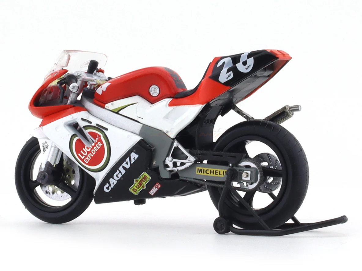 1994 Cagiva Mito EV #26 Valentino Rossi 1:18 Leo Models diecast scale model bike - Image 3