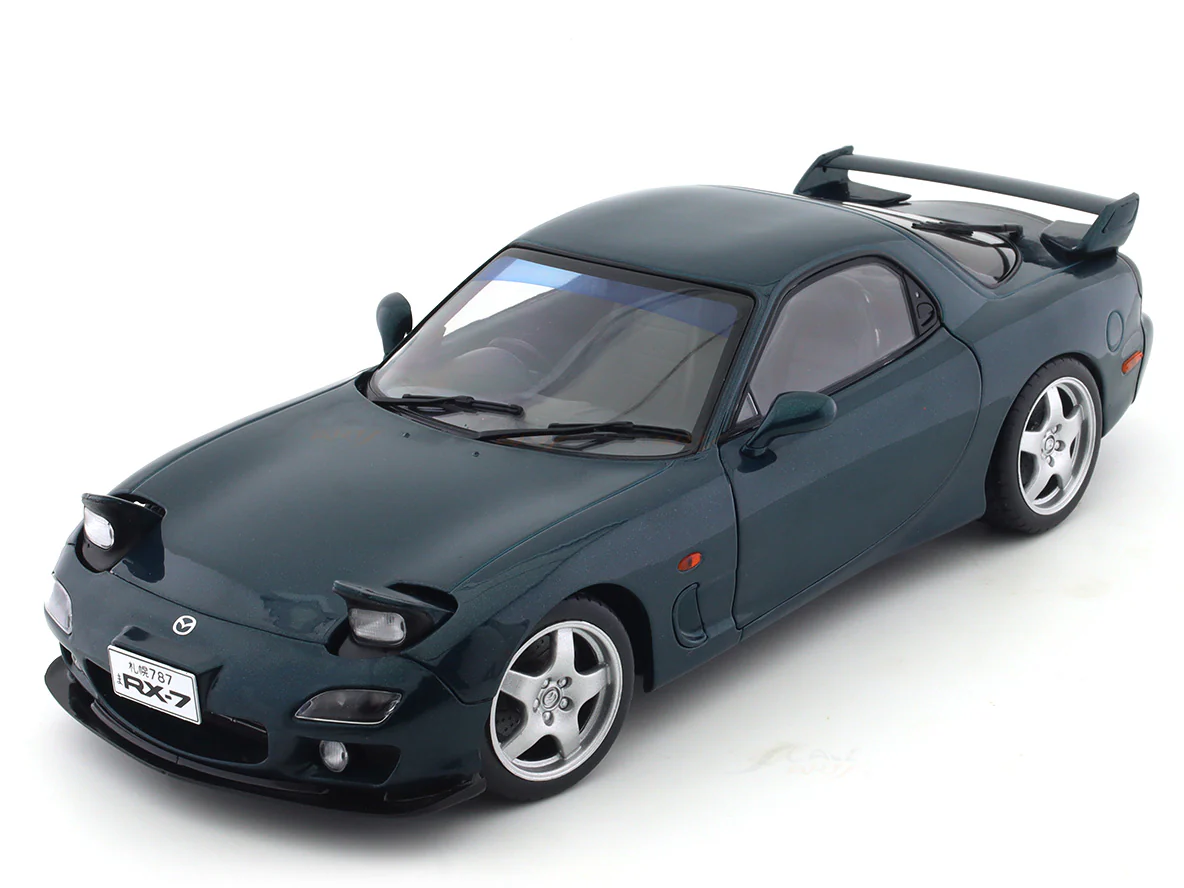 1994 Mazda RX-7 RS FD3S blue 1:18 Solido licensed diecast scale model car collectible - Image 17