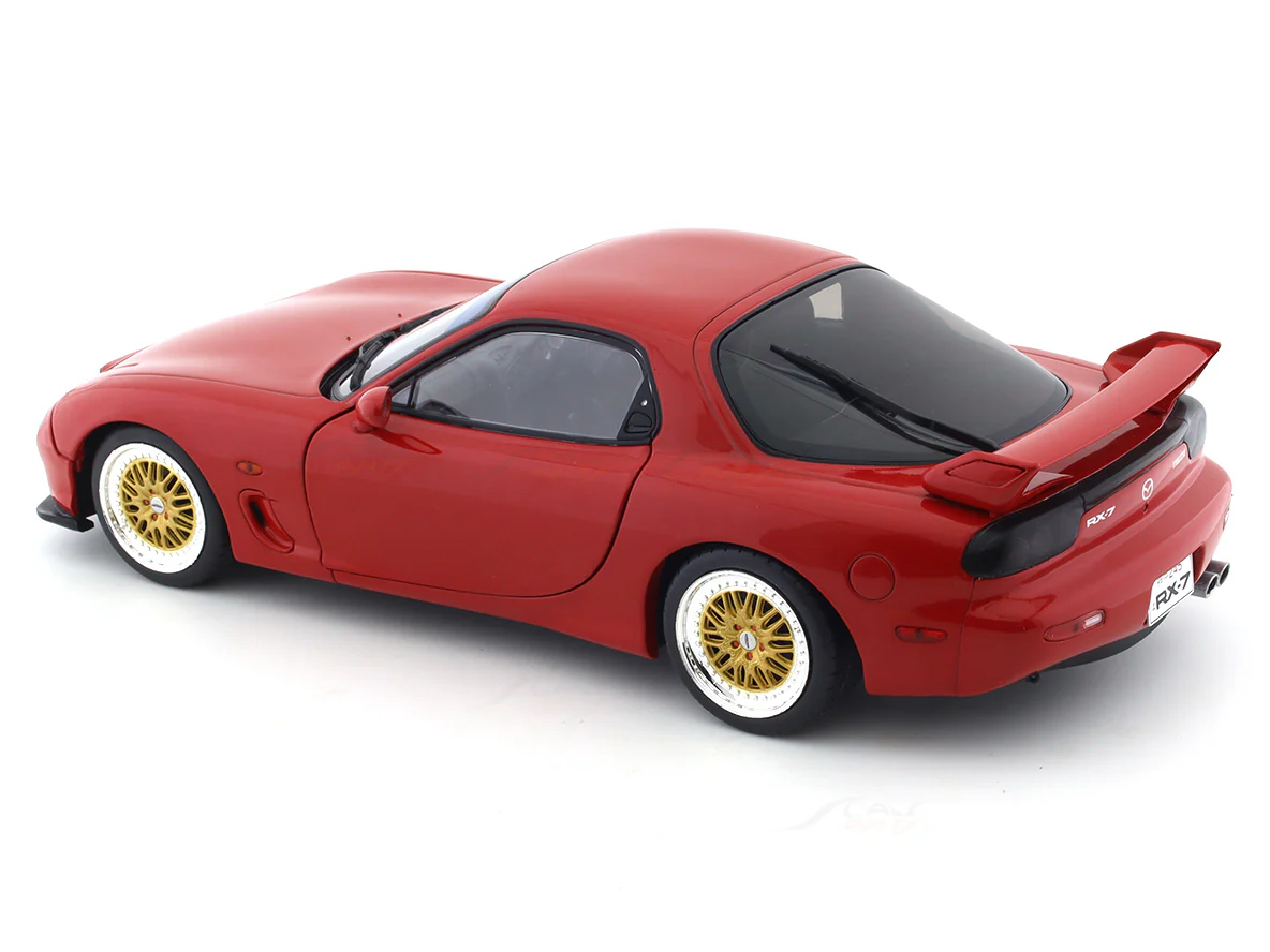 1994 Mazda RX-7 RS FD3S red 1:18 Solido licensed diecast scale model car collectible - Image 18
