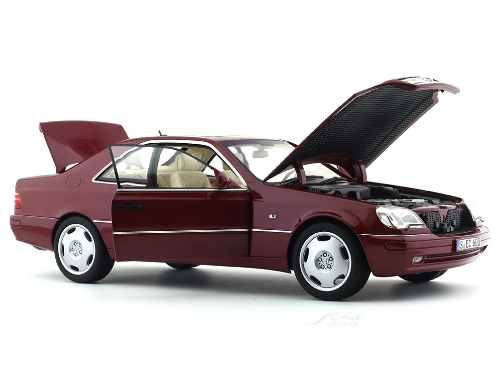 1994 Mercedes-Benz CL Class CL600 1:18 Norev diecast scale model - Image 12