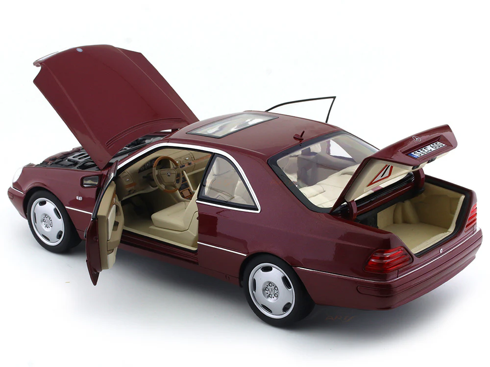 1994 Mercedes-Benz CL Class CL600 1:18 Norev diecast scale model - Image 16