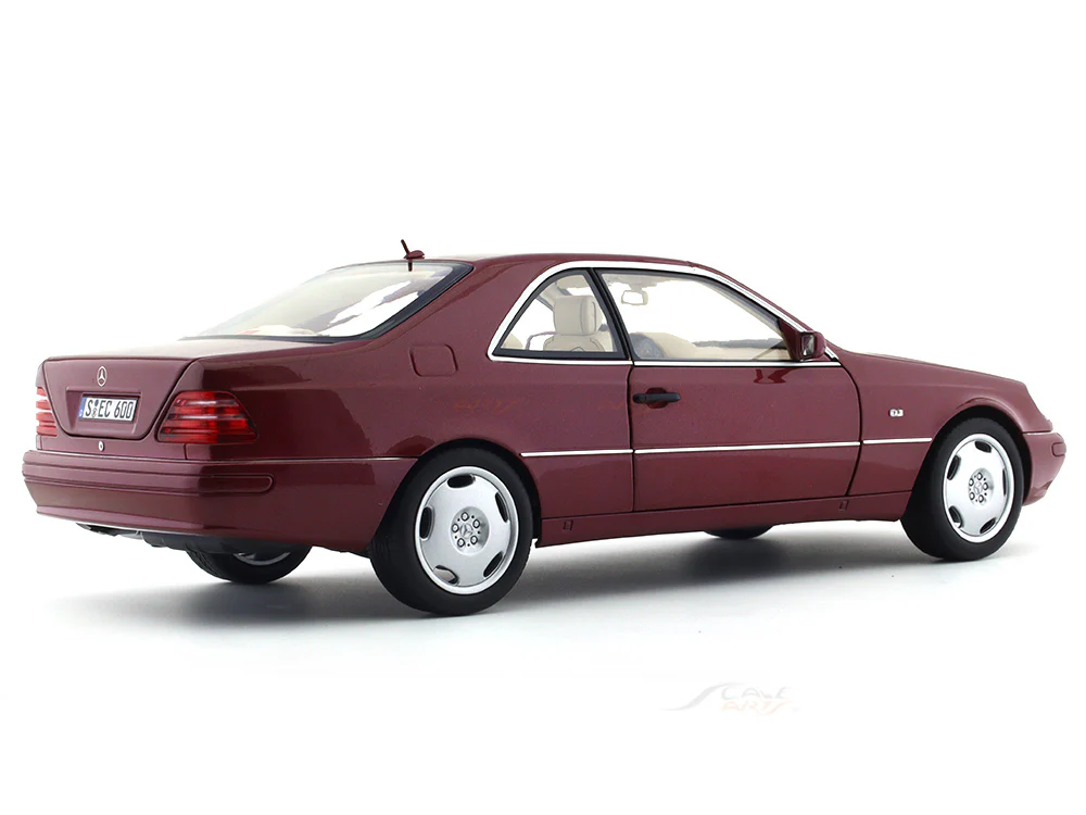 1994 Mercedes-Benz CL Class CL600 1:18 Norev diecast scale model - Image 4